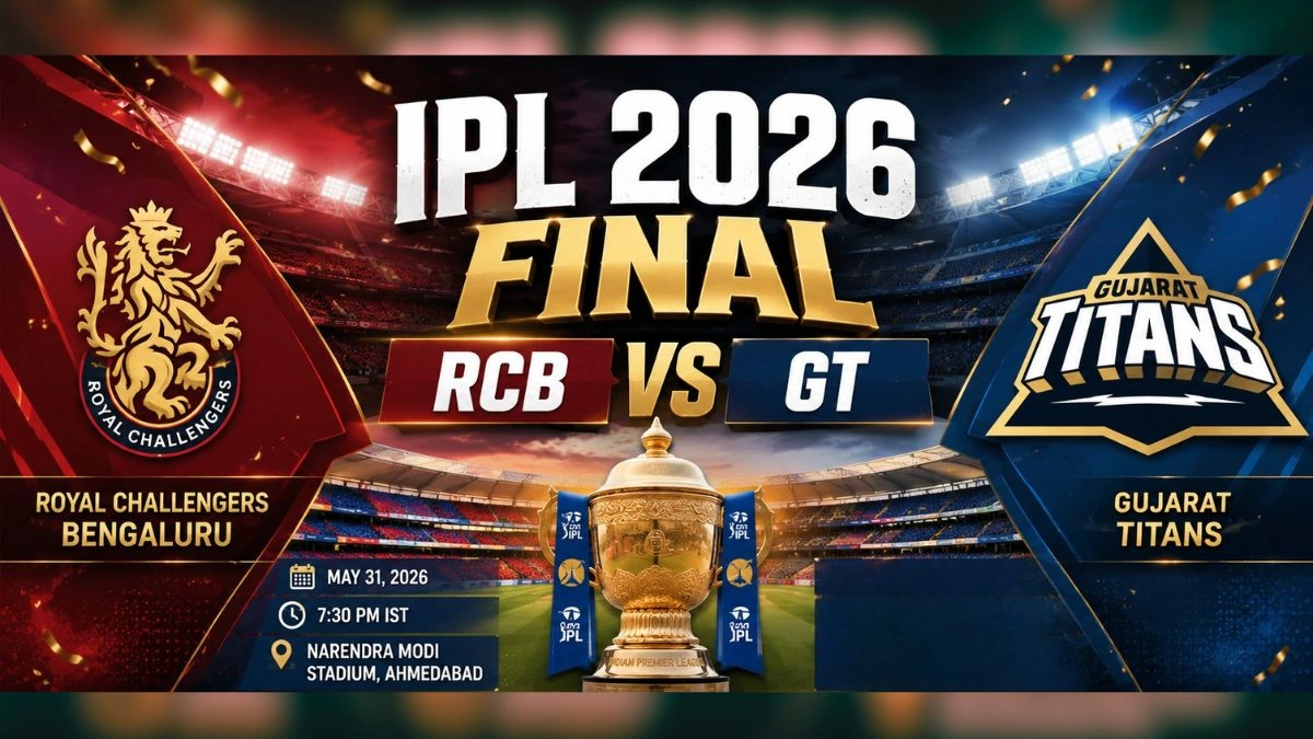 RCB vs GT Final: Who Will Lift the IPL Trophy for the Second Time?