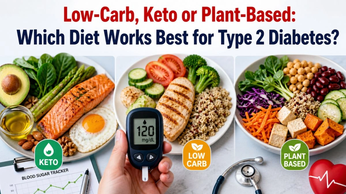 Low-Carb, Keto or Plant-Based: Which Diet Works Best for Type 2 Diabetes?