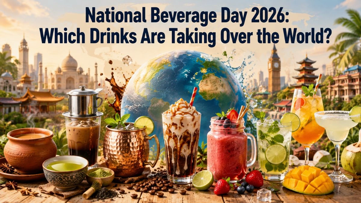 National Beverage Day 2026: Which Drinks Are Taking Over the World?