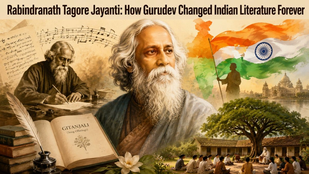 Rabindranath Tagore Jayanti: How Gurudev Changed Indian Literature Forever