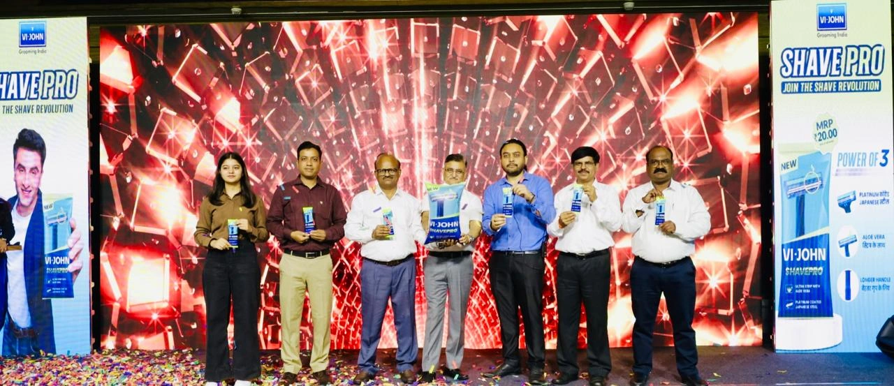 VI-JOHN Launches Shave Pro Twin Blade Razor at ₹20, Expands Presence in Affordable Grooming Segment