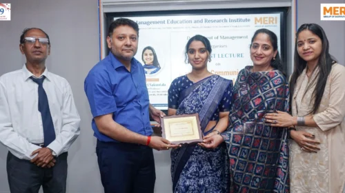 MERI Organises Guest Lecture on Brand Building and Marketing Communication