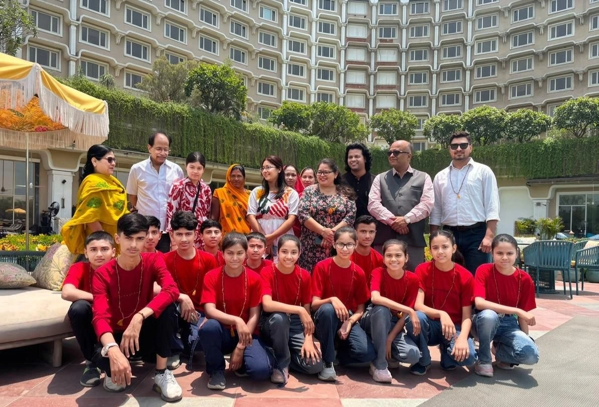 Navneet Chaturvedi’s Initiative Gives Amethi Children a Memorable Experience at Taj Palace Delhi