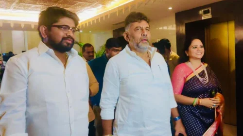 D.K. Shivakumar Chosen as Karnataka Next CM; Dr. Bhargav Mallappa Extends Congratulations