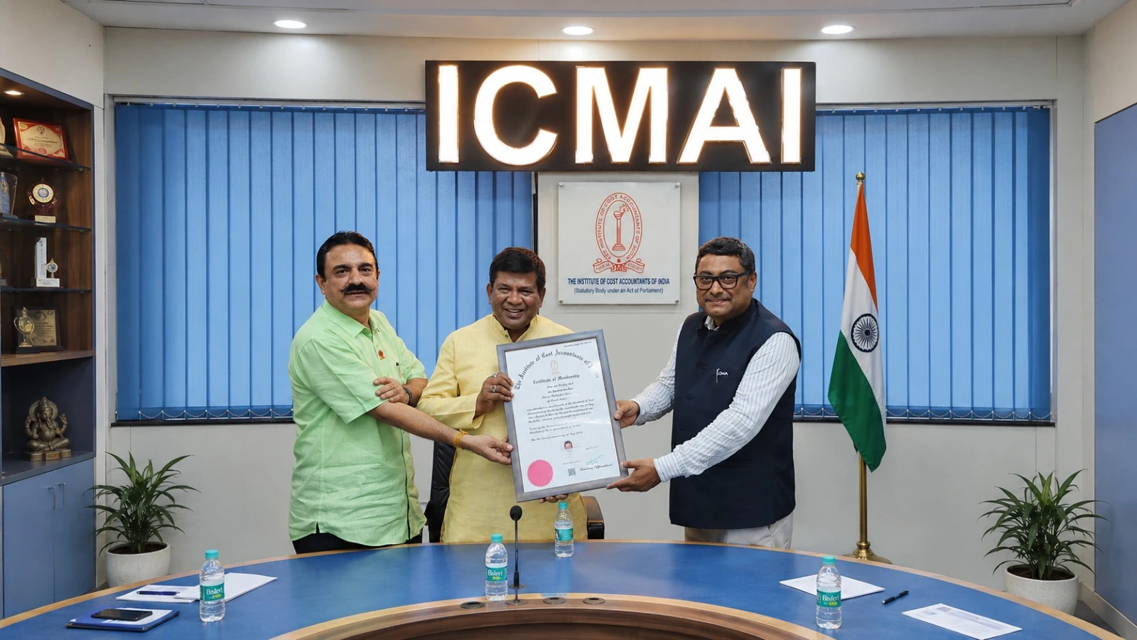 Welcoming CMA Rathindra Bose, ICMAI Strengthens Its Commitment to Advancing the Cost and Management Accountancy Profession