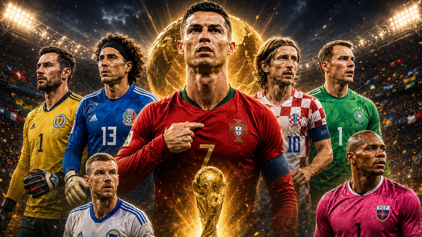 Not Cristiano Ronaldo! Meet the Oldest Player to play in FIFA World Cup 2026