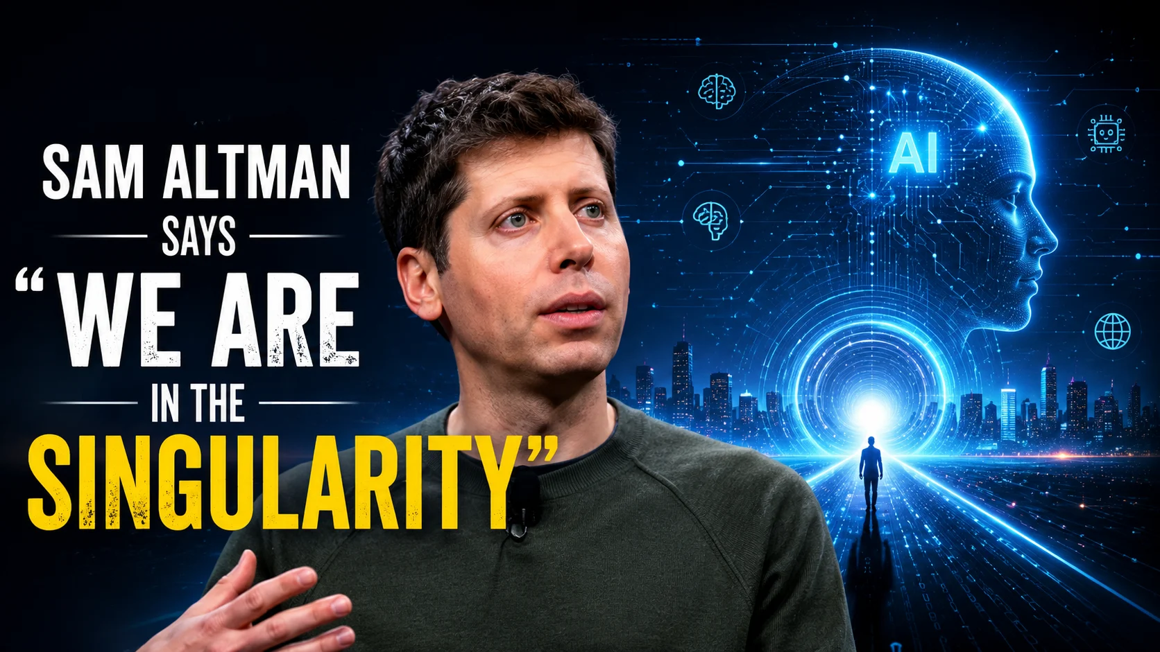 Sam Altman Says "We Are in the Singularity": What the OpenAI CEO’s Statement Really Means