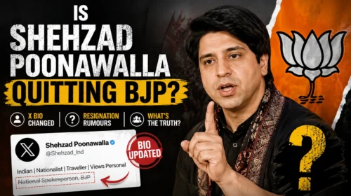 Is Shehzad Poonawalla Quitting BJP?