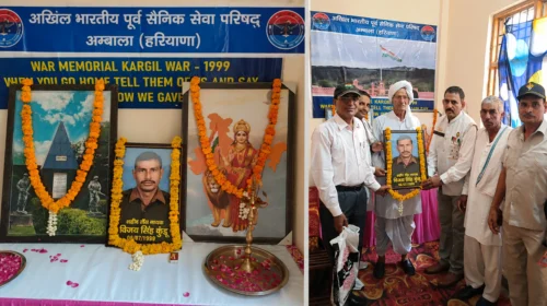 Nation Pays Tribute to Kargil Heroes as 27th Kargil Vijay Diwas is Marked with Honours for Martyrs' Widows