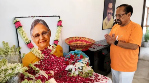 Vijay Shankar Chaturvedi Salutes Sheila Dikshit's Legacy on Her Birth Anniversary