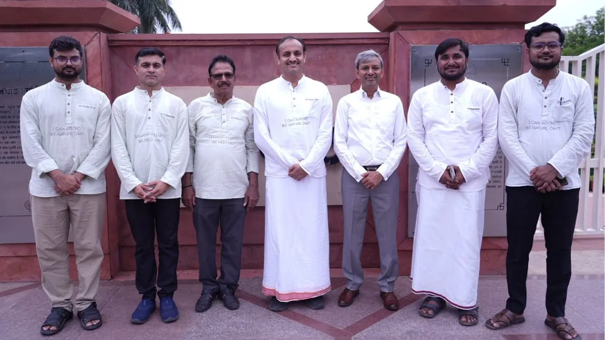 Climate Satyagraha Yatra Completes 100 Days at Rajghat After Covering 6,000 Km Across 51 Cities