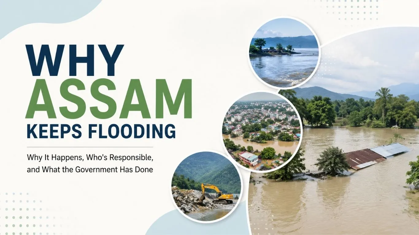 Assam Floods 2026: Why Assam Keeps Flooding, What Is Causing the Crisis and Who Is Responsible?