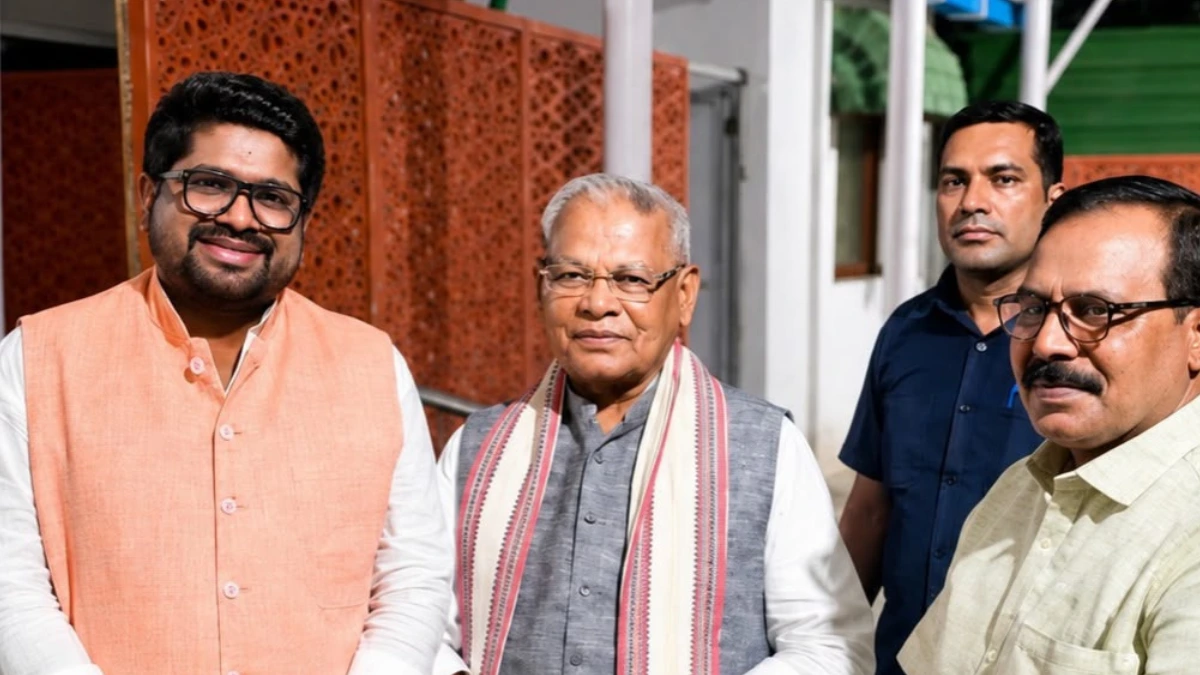Dr. Bhargav Mallappa Meets MSME Minister, Invites Him to South India
