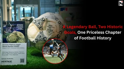 Maradona’s ‘Hand of God’ Match Ball Sold for $3.35 Million, Know Why It Is So Special*