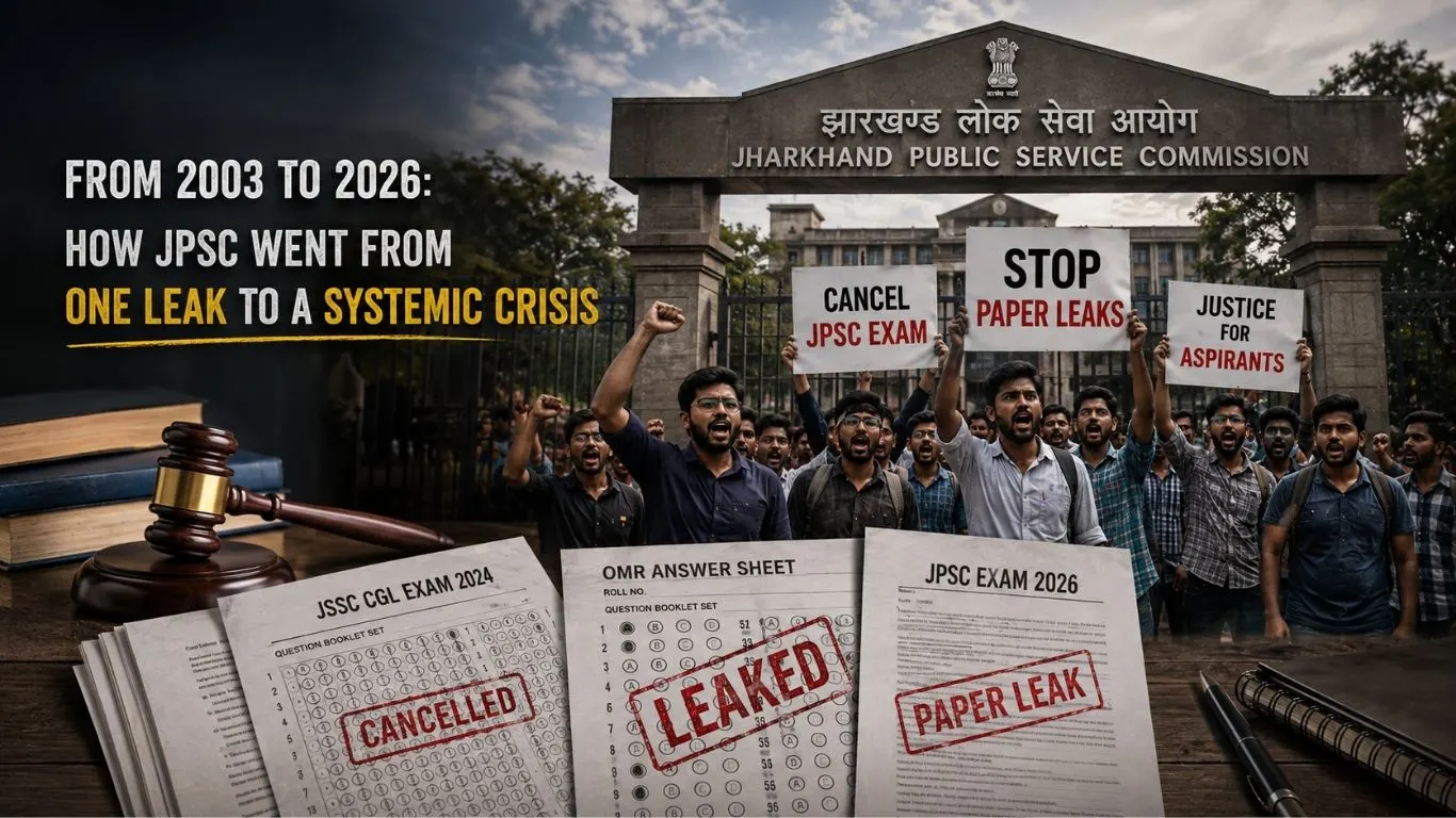 From 2003 to 2026: How JPSC’s Exam Crisis Kept Repeating