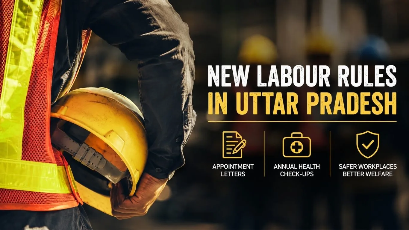 UP Approves New Labour Rules, Mandates Appointment Letters and Annual Health Checks