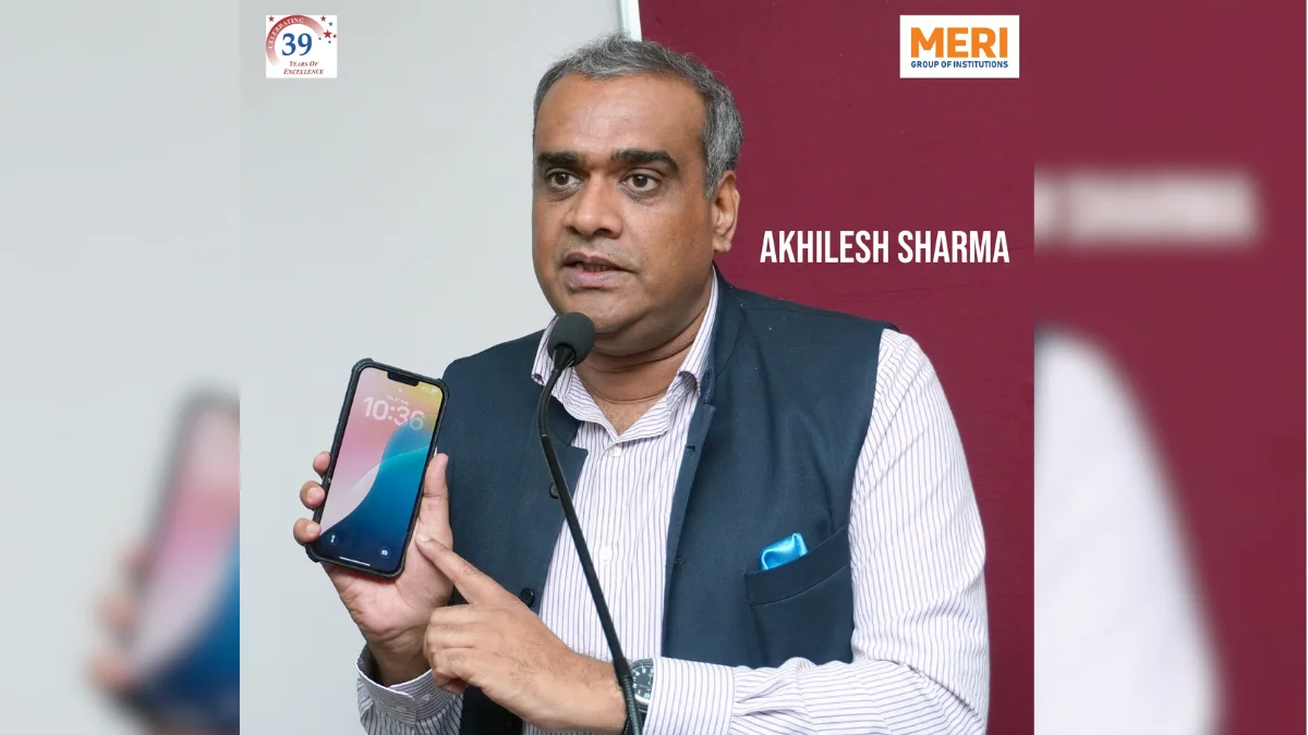 MERI College Hosts Special Session on TV Anchoring, Journalism and Career Prospects