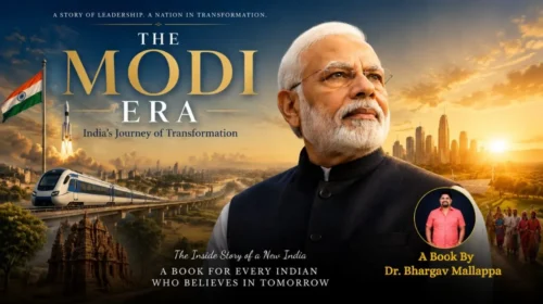 Dr. Bhargav Mallappa Authors ‘The Modi Era’, Dedicates It to PM Modi