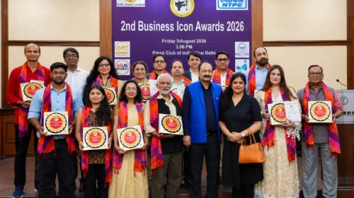 Media Federation of India Honours Business, Healthcare, Transport, Media and Public Service Achievers at 2nd Business Icon Awards 2026