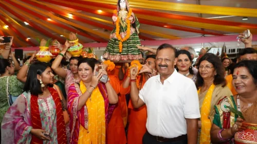 Traditional Teej Procession Marks the Beginning of Teejotsav 2026 at Bikaner House