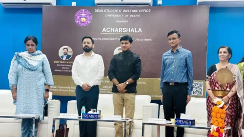 University of Delhi Hosts ‘Acharshala’ on Youth, Democracy and India’s Future