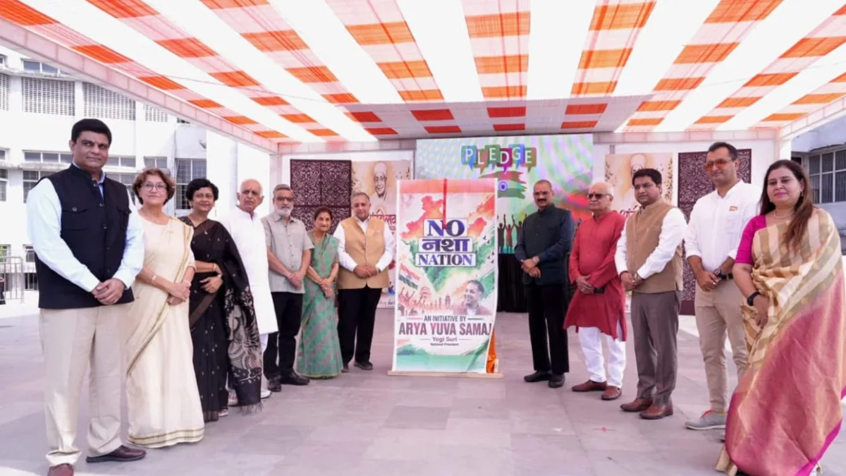 2,500 Students Join Anandotsava ’26 in Delhi as No Nasha Nation Campaign Launches