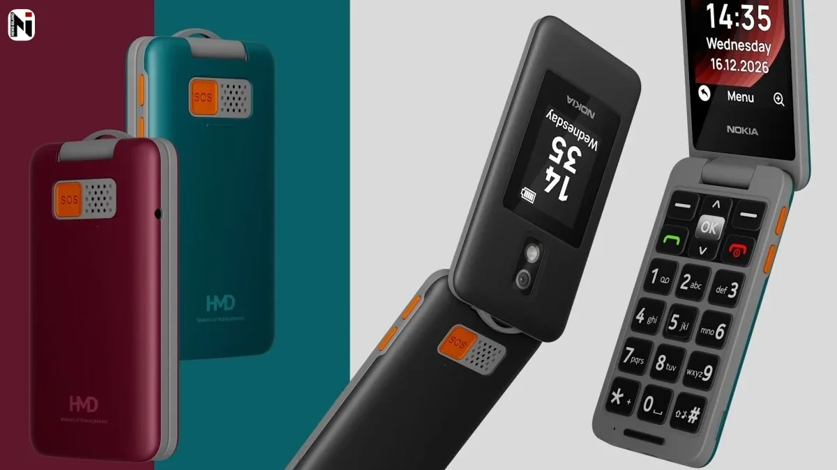 Nokia 2360 Flip: New Feature Phone Comes With Dual Displays and an SOS Button, Check Key Features