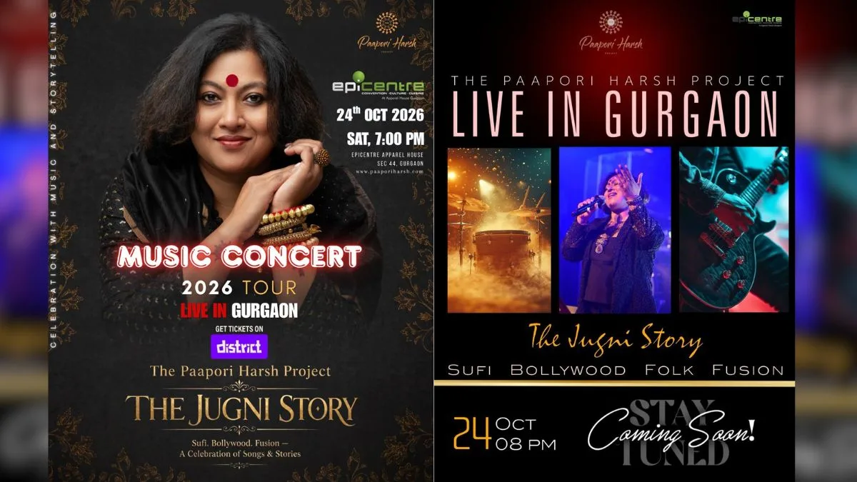 The Jugni Story: Paapori Harsh to Perform in Gurugram on October 24