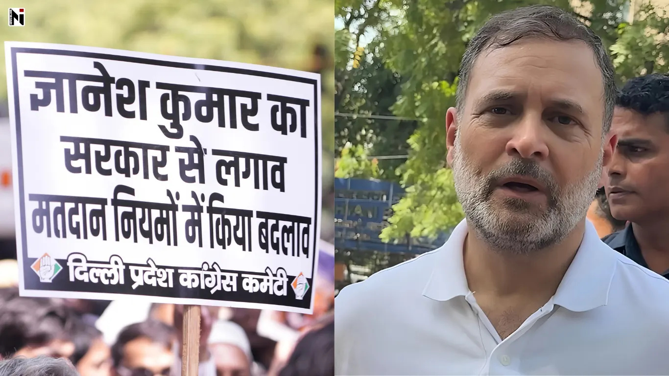 Rahul Gandhi Targets Election Commission Over ‘Vote Chori’ Claims as Delhi Police Detain Opposition MPs